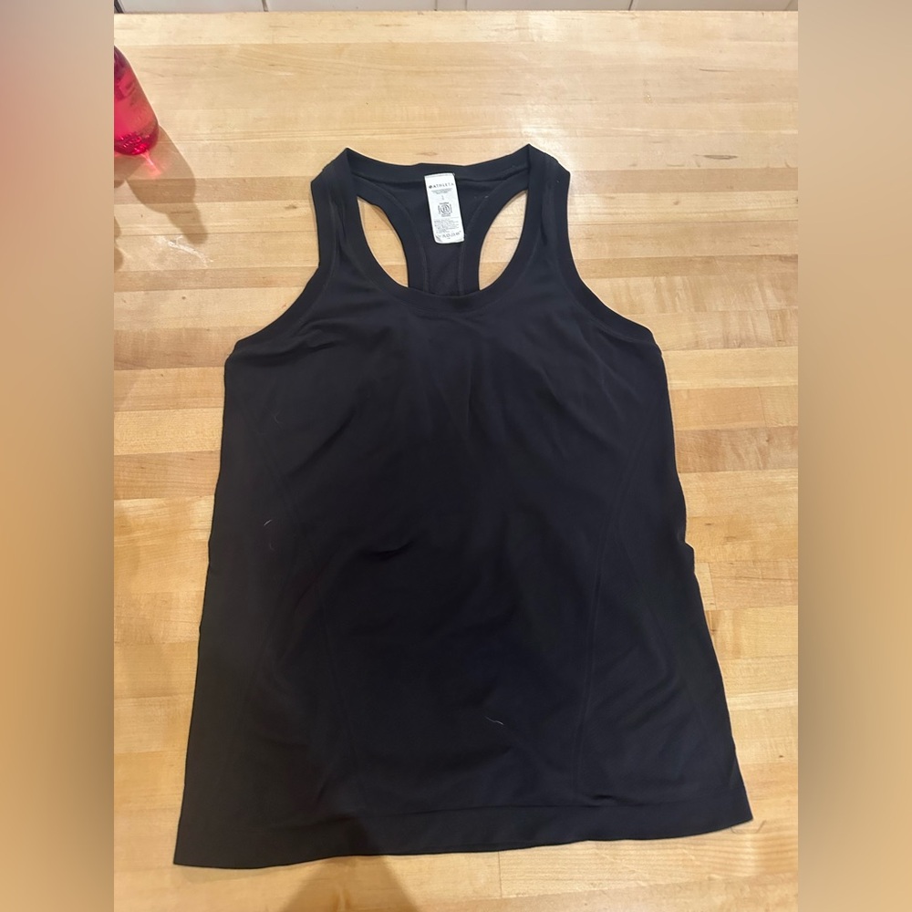 Athleta tank top, size large, black